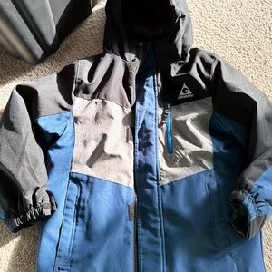 Gerry Weber Kids Two-Tone Blue and Black Puffer Jacket